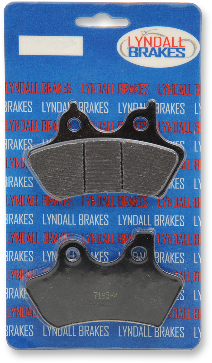 LYNDALL RACING BRAKES LLC X-Treme Brake Pads - Harley-Davidson '00-'07 7195X