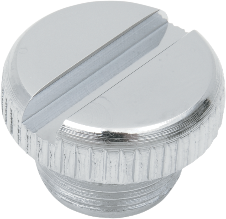 COLONY Transmission Plug - Chrome - Slotted 9400-1