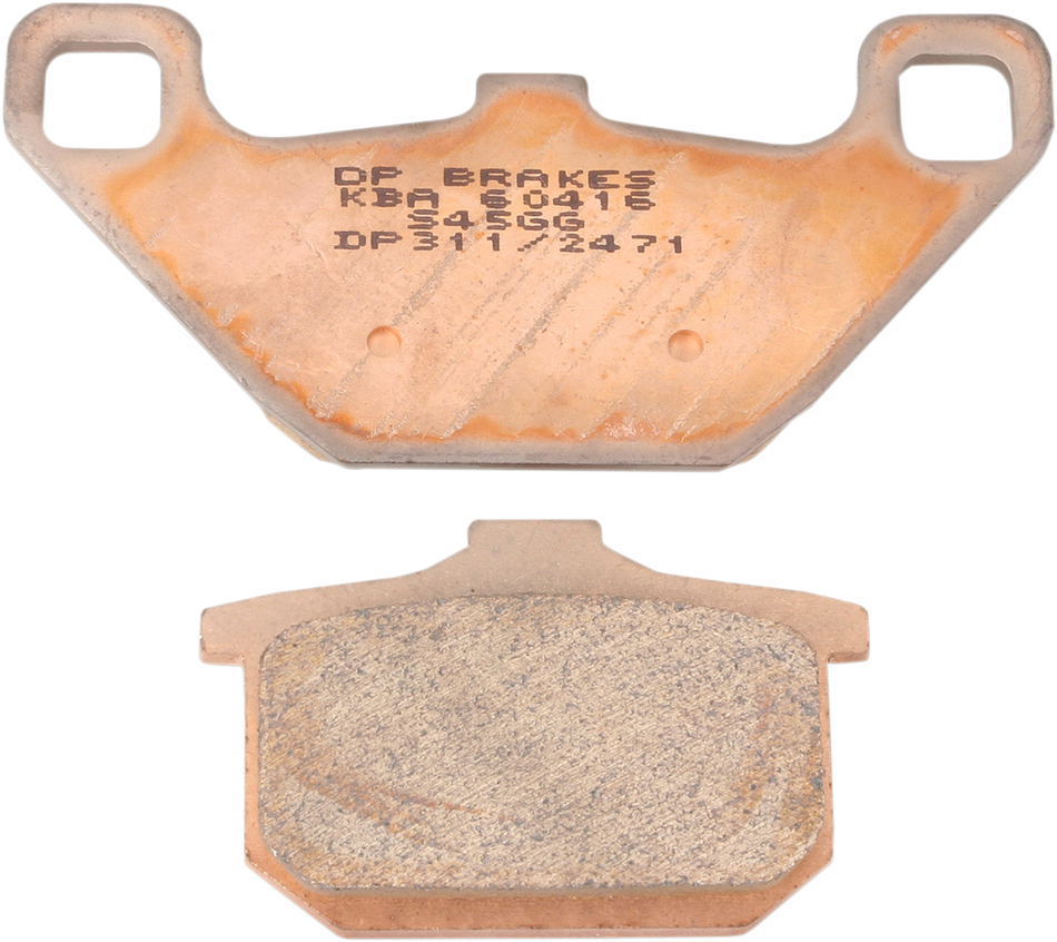 DP BRAKES Standard-Bremsbeläge - Kawasaki DP311 