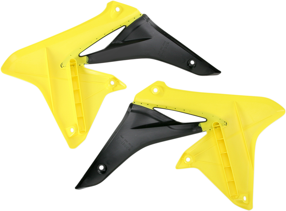 ACERBIS Radiator Shrouds - Yellow/Black 2171911017