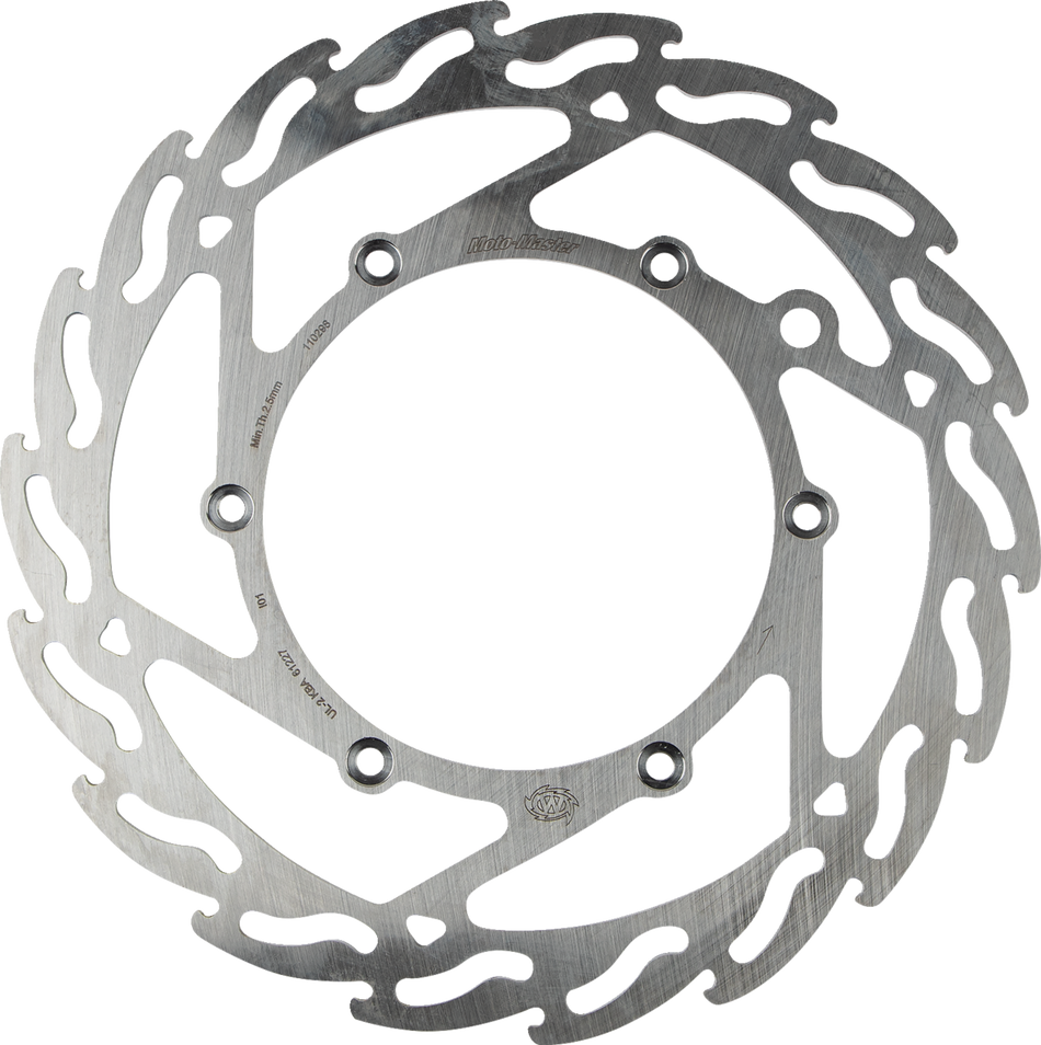 MOTO-MASTER Brake Rotor - Front - Flame 110298-PU