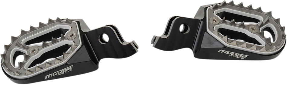 MOOSE RACING Qualifier Footpegs - Kawasaki P17-24A4B