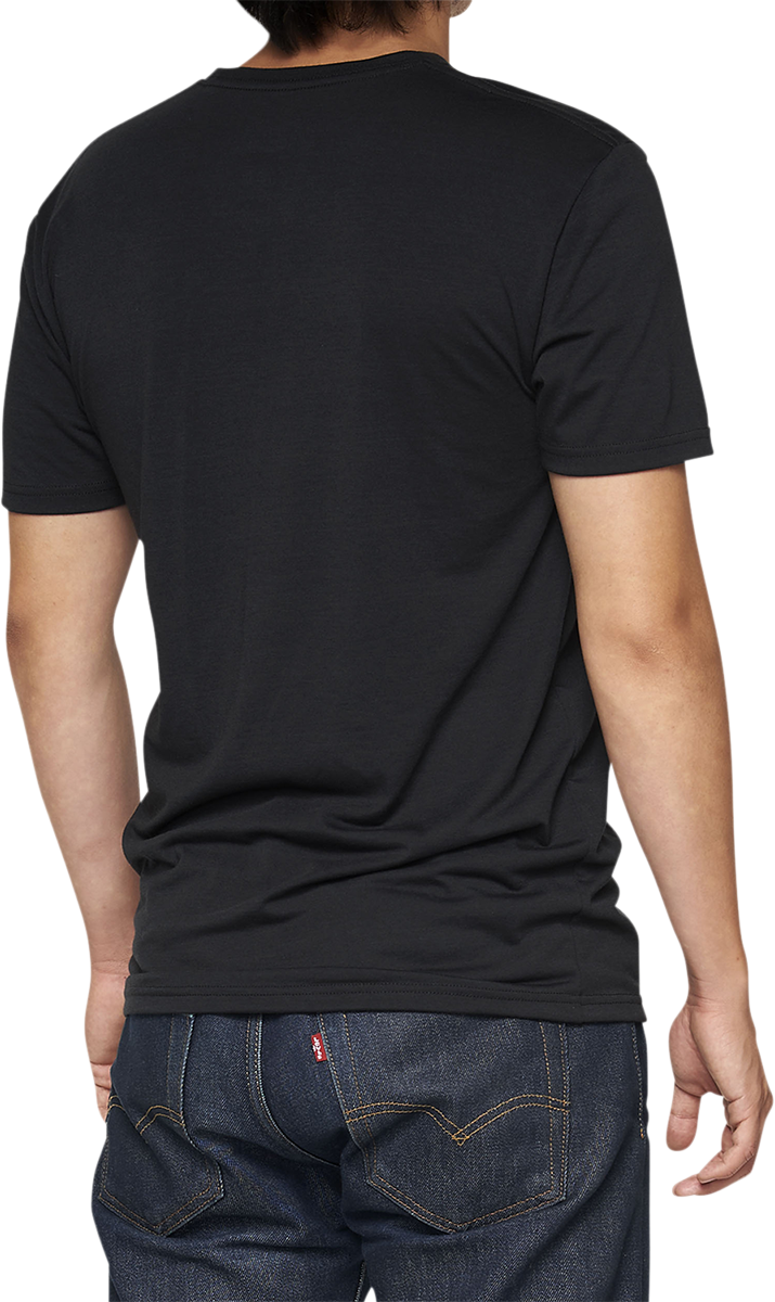 100% Tech Speed T-Shirt - Black - XL 35030-001-13