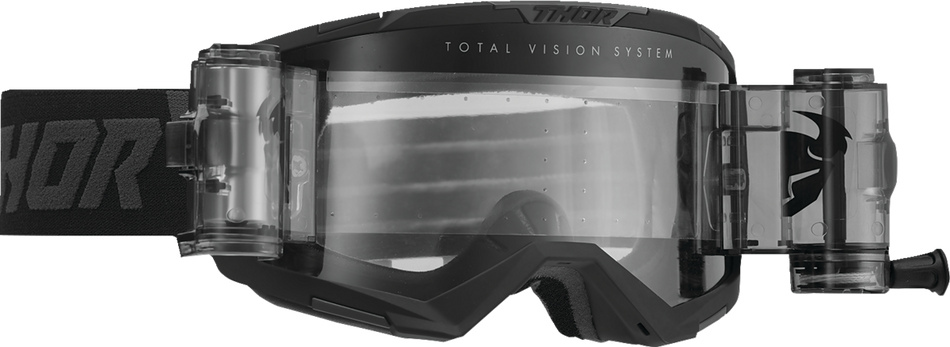 THOR Regiment Storm Roll-Off Goggle - Storm Black - Clear 2601-2970