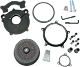 PERFORMANCE MACHINE (PM) Filtro de aire súper gas - Negro - Acelerador por cable 0206-2150-B 