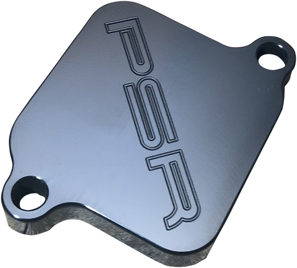 POWERSTANDS RACING Block-Off Plate - Black 04-01354-22