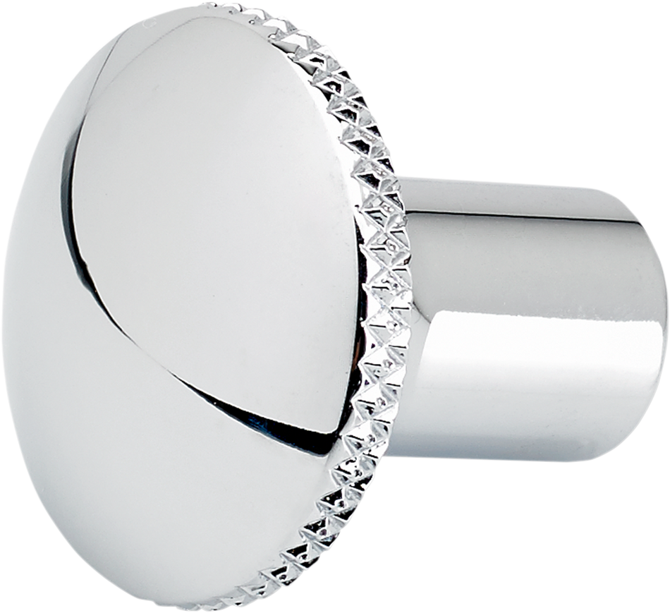 JOKER MACHINE Choke Knob - Knurled - Chrome 02-57C