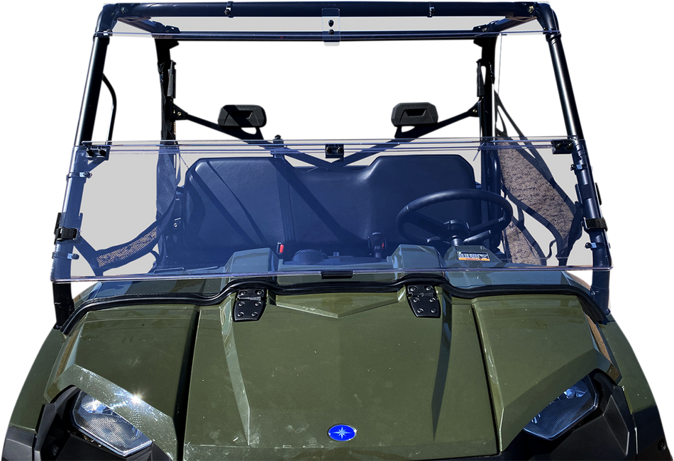 MOOSE UTILITY Full Folding Windshield - Deluxe - Ranger V000267-12200M