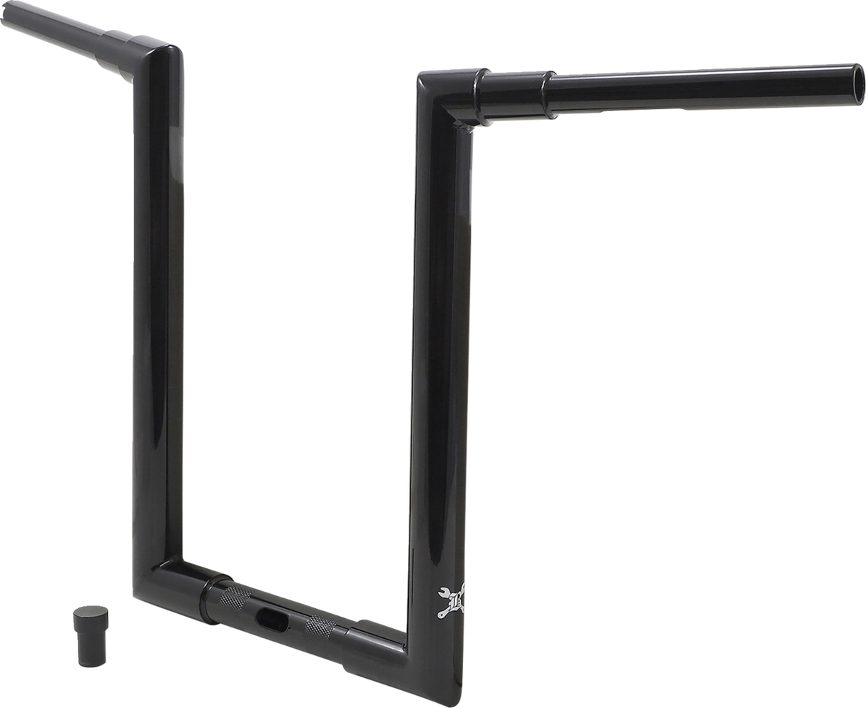 BURLY BRAND Handlebar - Jason - 16" - Black B12-6092B