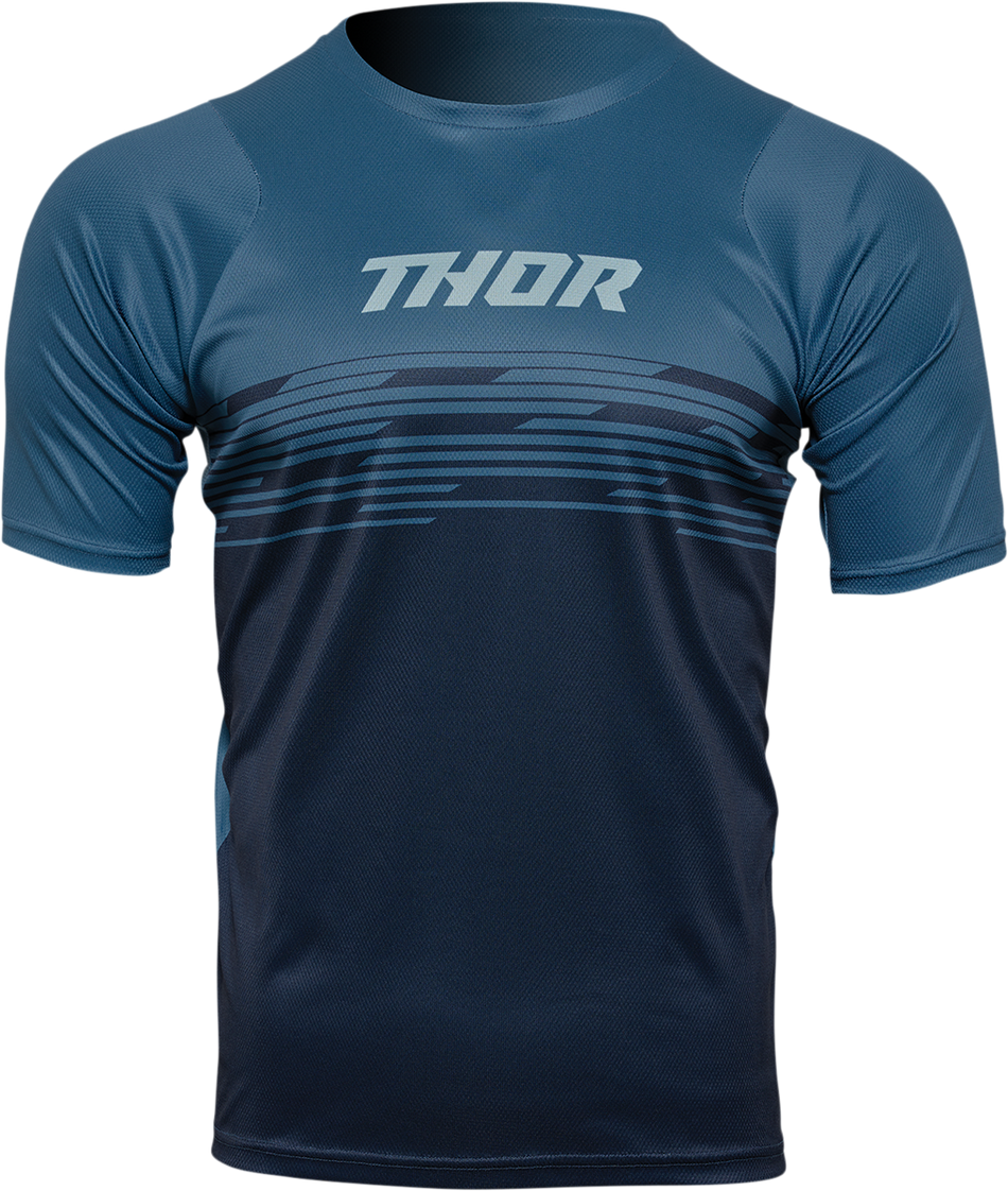 THOR Assist Shiver Jersey - Teal/Midnight - Medium 5120-0164