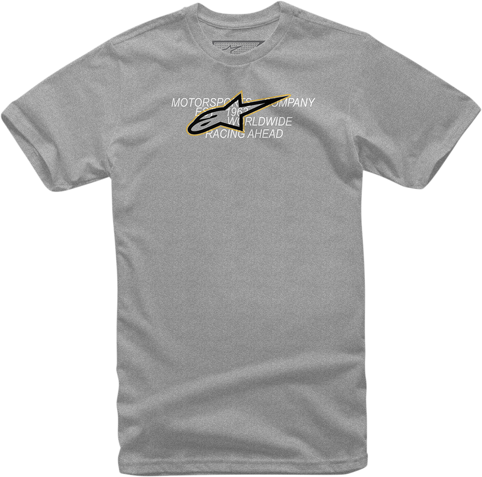 ALPINESTARS Truth T-Shirt - Heather Gray - 2XL 12117200010262X