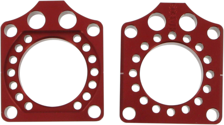 PRO CIRCUIT Axle Blocks - Honda CRF250R/CRF450R - Red HAB09