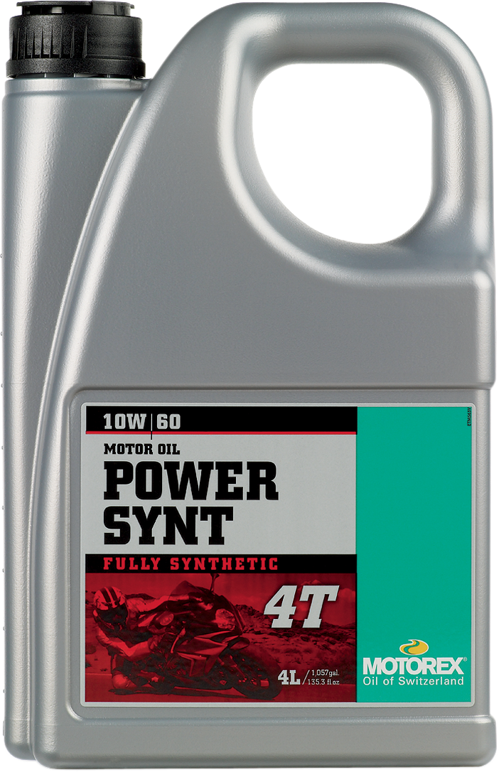 Aceite de motor MOTOREX Power Synt 4T - 10W-60 - 4L 196058 