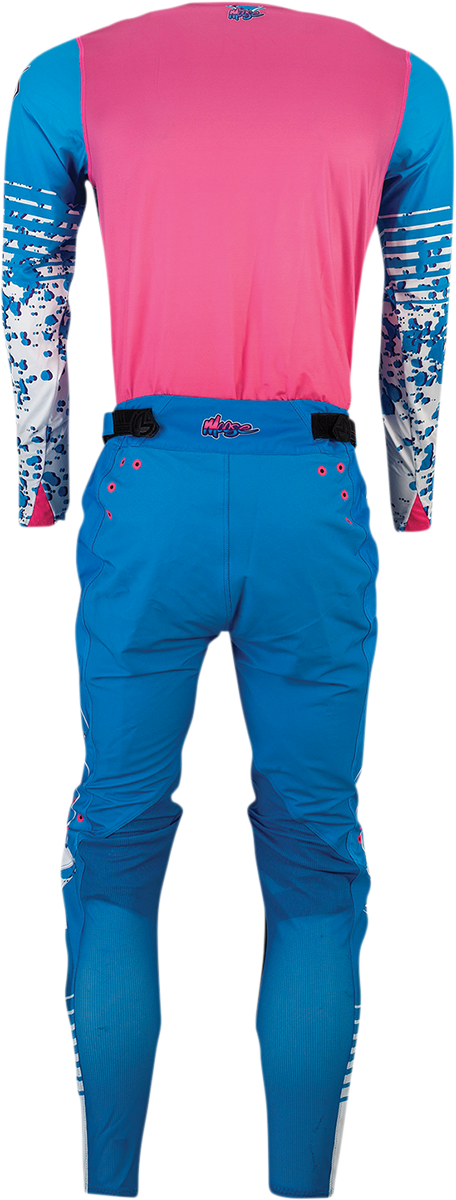 Camiseta MOOSE RACING Agroid - Azul/Rosa/Blanco - Mediano 2910-6387 