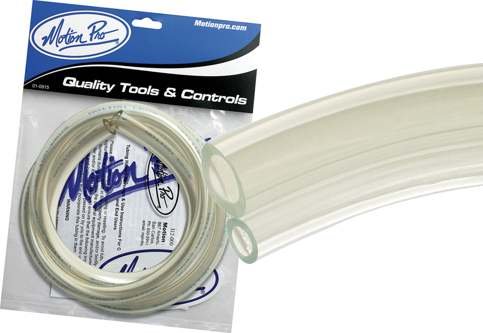 MOTION PRO Premium Fuel Line - Clear - 5/16" - 3' 12-1957