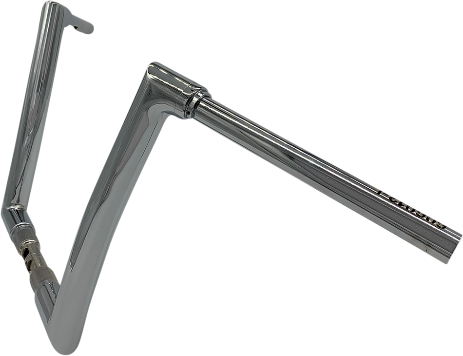 FAT BAGGERS INC. Handlebar - Flat Top - 12" - Chrome 606012