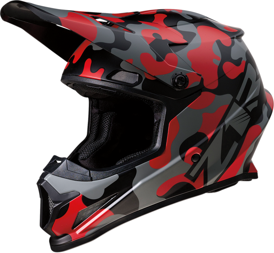 Casco Z1R Rise - Camuflaje - Rojo - Mediano 0110-6081 