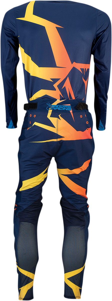 MOOSE RACING Agroid Pants - Navy/Orange - 28 2901-9264