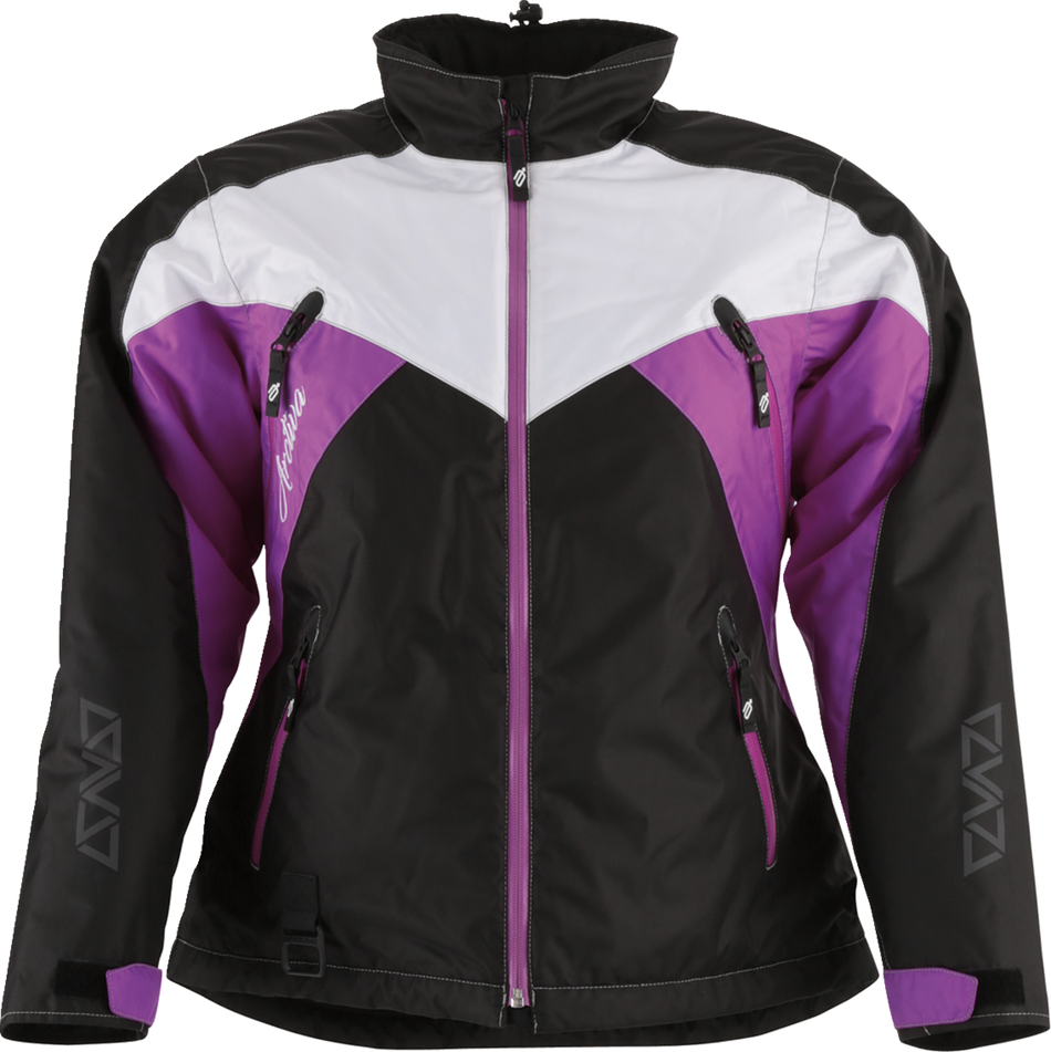 ARCTIVA Women's Pivot 6 Jacket - Black/Purple/White - Medium 3121-0816