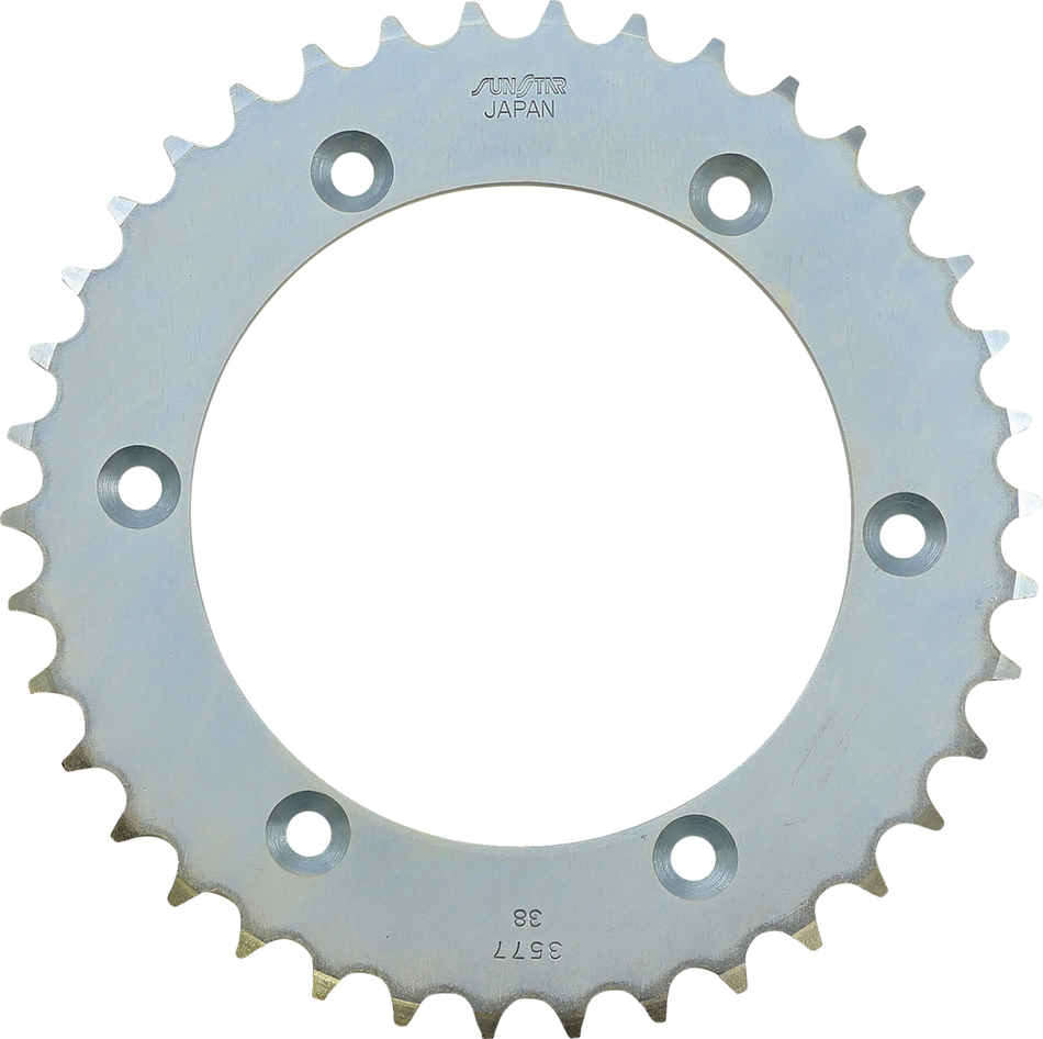 SUNSTAR SPROCKETS Rear Sprocket - 38 Tooth - Suzuki 2-357738