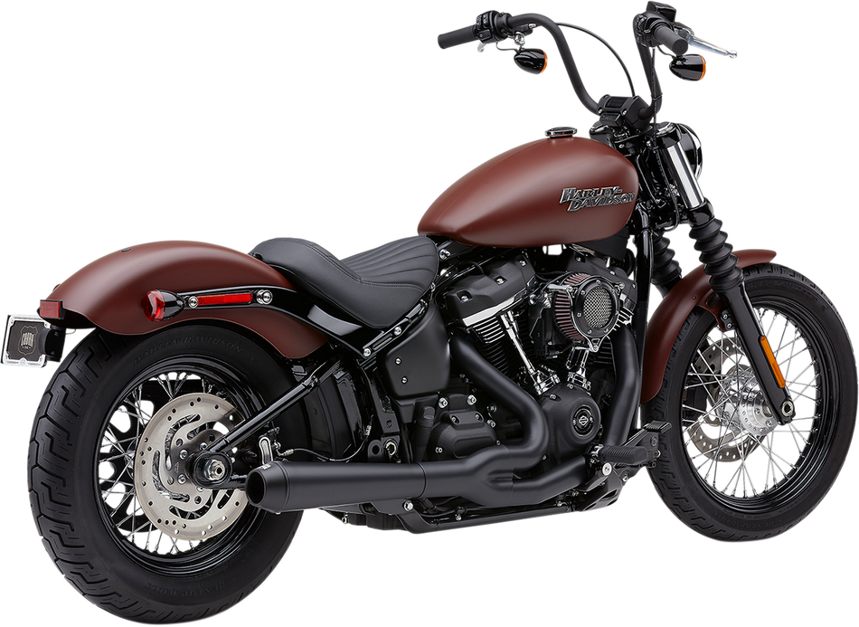 COBRA El Diablo Exhaust - Black - '18-'19 FLHC/FLSB 6479B