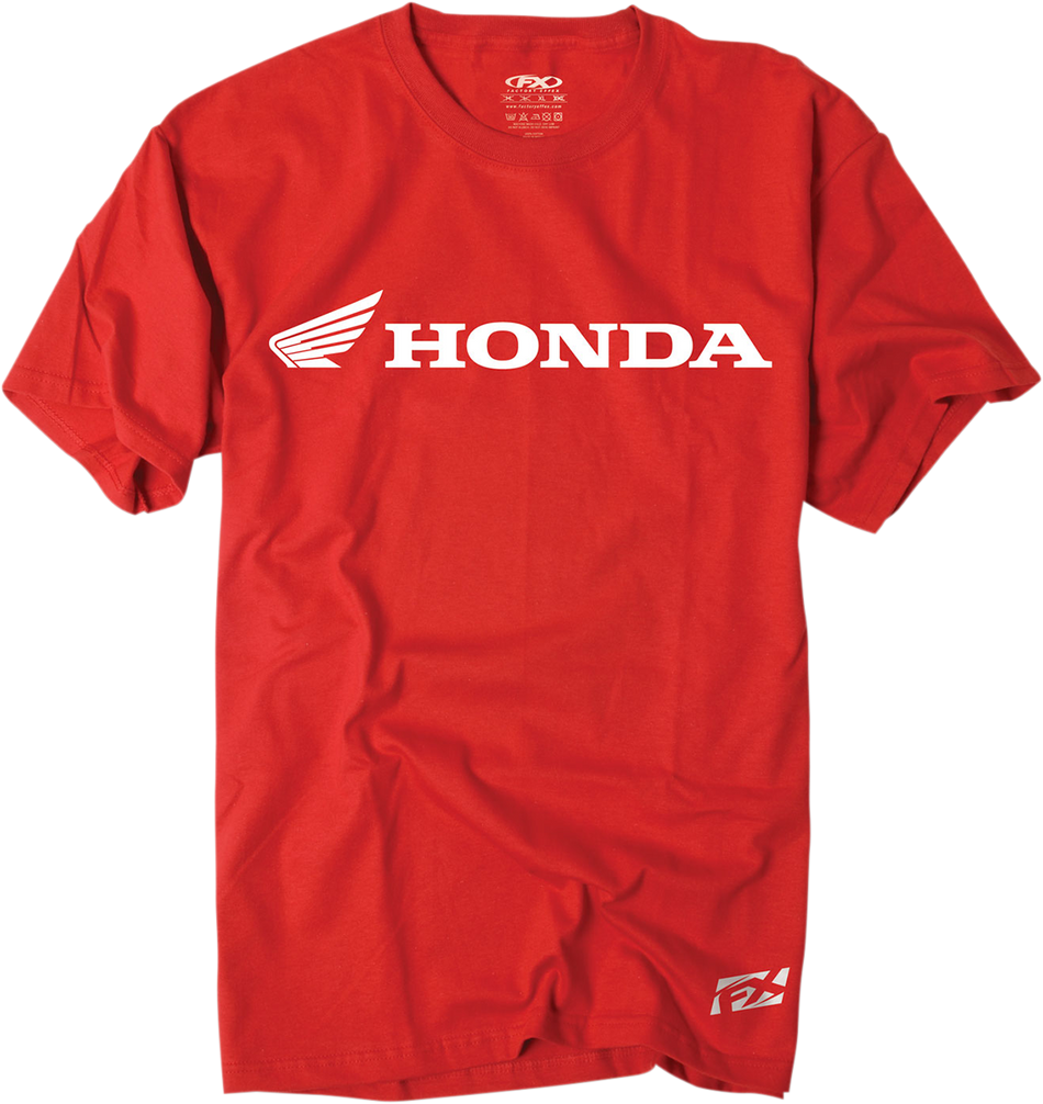 FACTORY EFFEX Honda Horizontal T-Shirt - Rot - 2XL 15-88336 