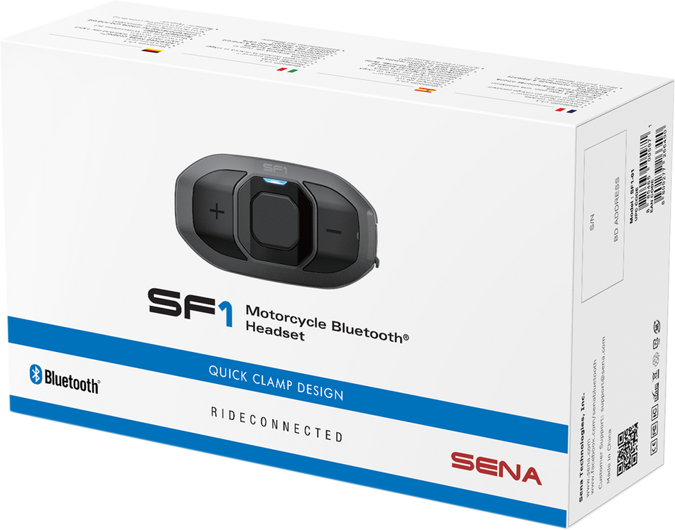 SENA SF1 Bluetooth Headset - Rider to Passenger SF1-01