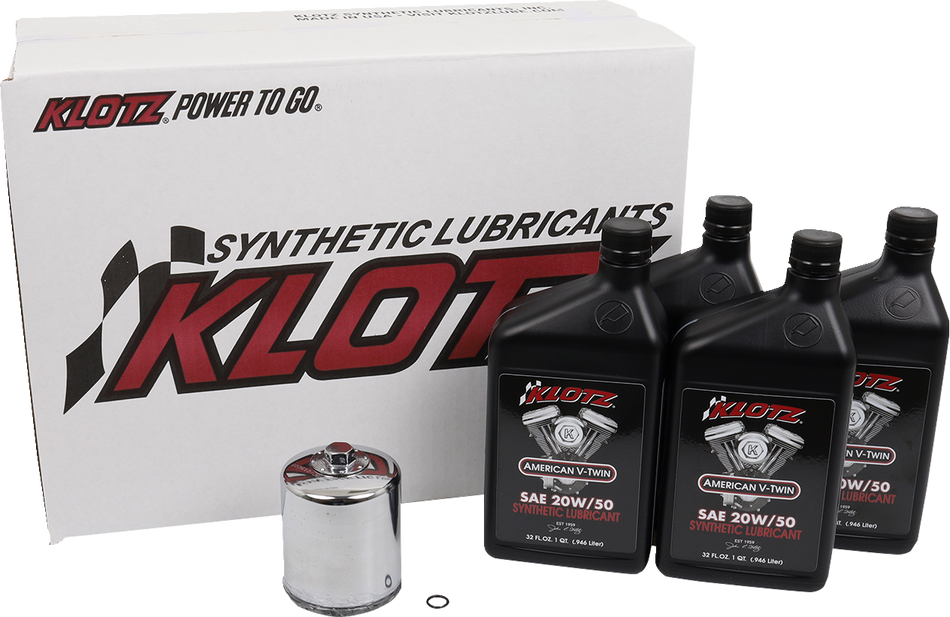 KLOTZ OIL Basic Oil Change Kit KH-101