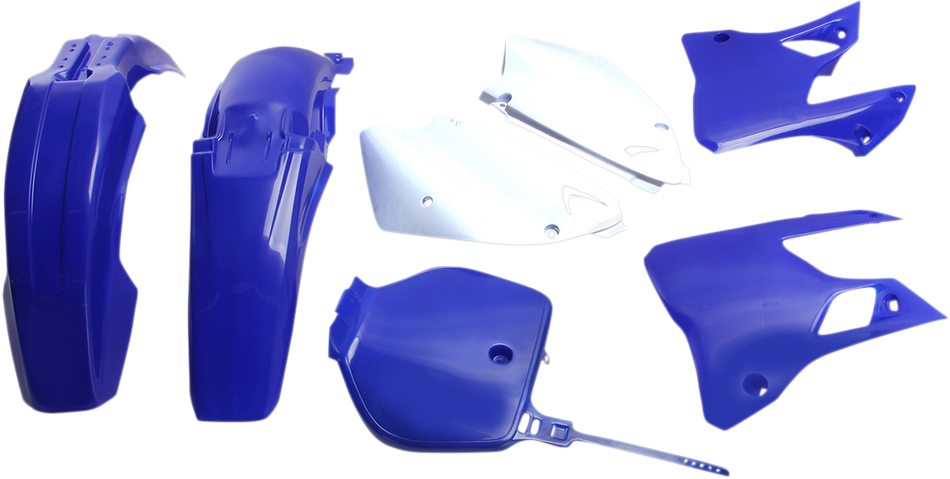 UFO-Ersatz-Bodykit Blau/Weiß OEM YZ125/250 1996-1999 YAKIT294-999