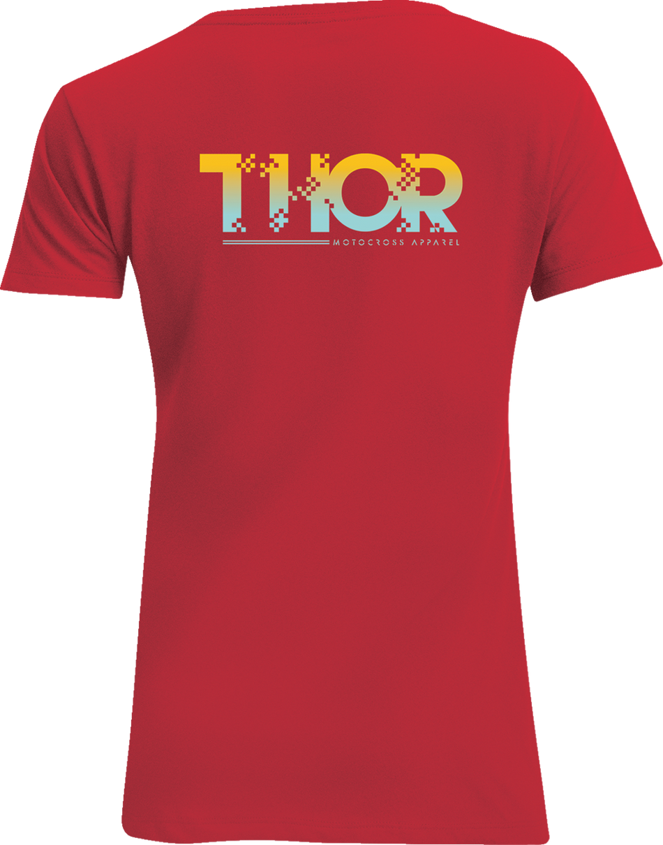 THOR Women's 8 Bit T-Shirt - Red - Medium 3031-4228