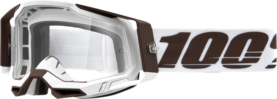 100% Racecraft 2 Schutzbrille - Snowbird - Klar 50009-00007