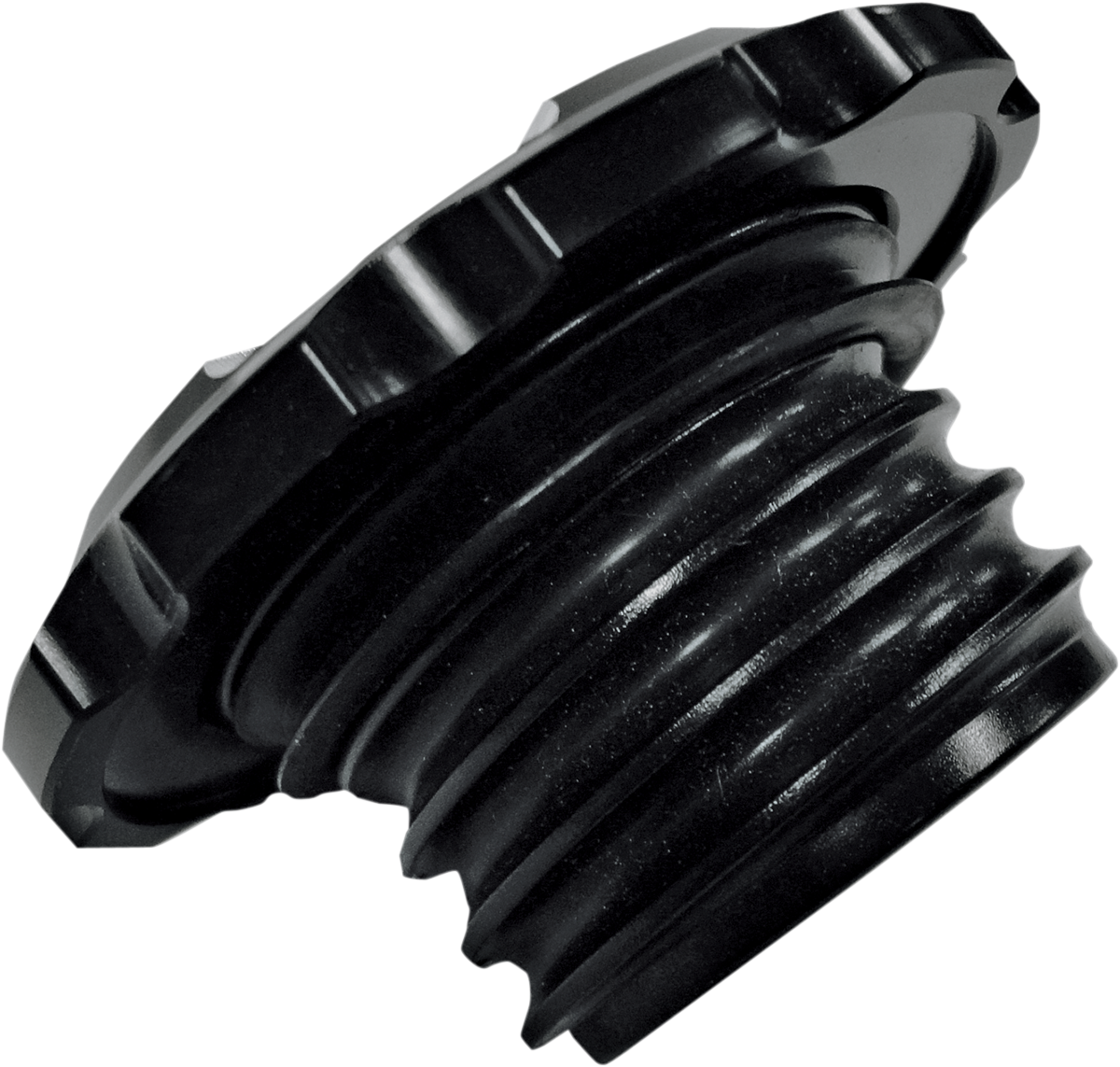 JOKER MACHINE Tapón de gasolina - Liso - Negro 10-442B 