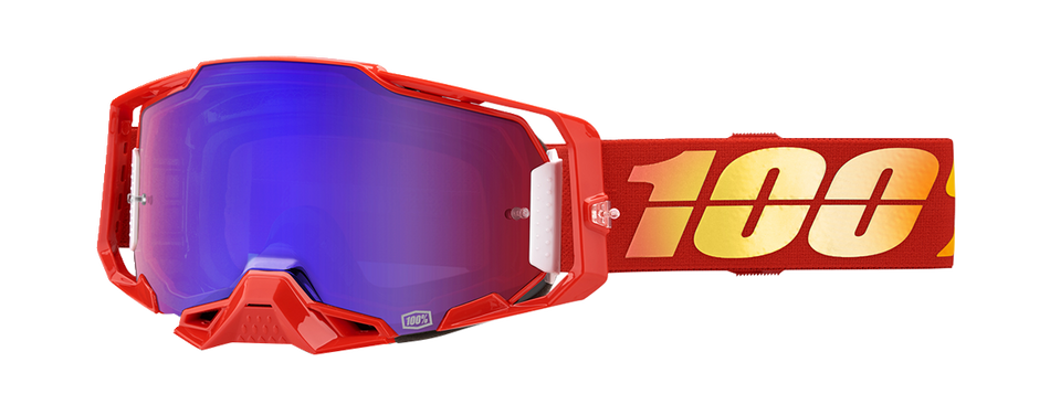 100% Armega Goggles - Nuketown - Red/Blue Mirror 50005-00020