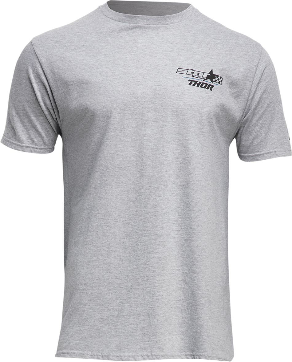 THOR Star Racing Champ T-Shirt - Heather Gray - Large 3070-1150