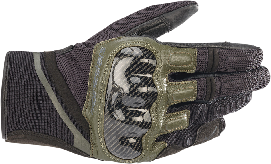 ALPINESTARS Chrome Gloves - Black/Forest - Medium 3568721-1681-M