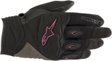 ALPINESTARS Stella Shore Gloves - Black/Fuchsia - Medium 3516318-1039-M
