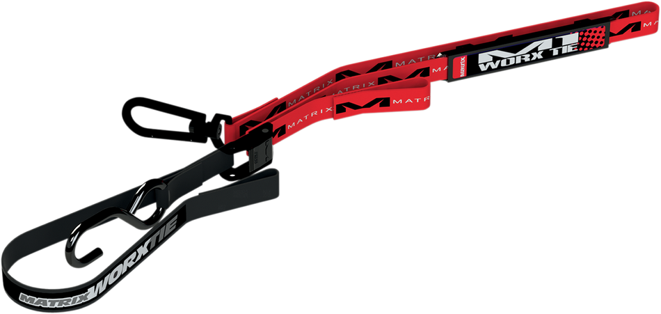 MATRIX CONCEPTS,LLC Worx Tie-Downs - 1" - Red M1 102