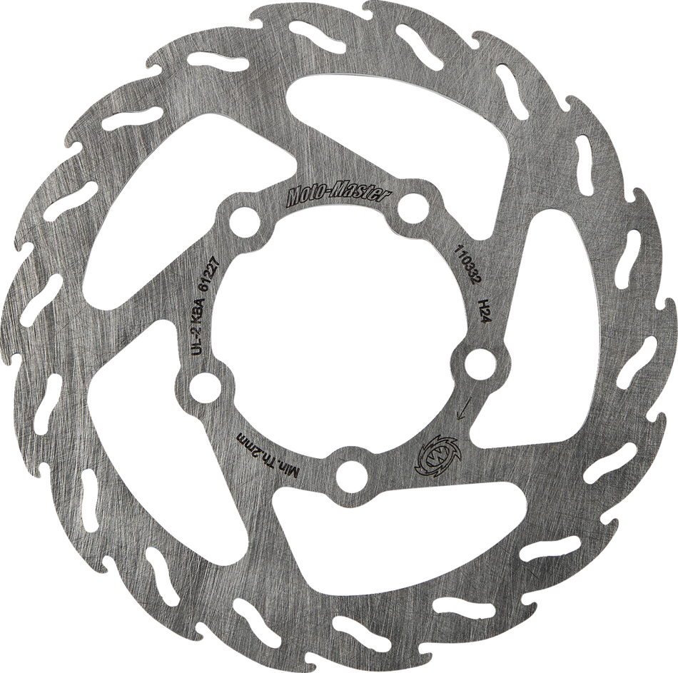 MOTO-MASTER Brake Rotor - Rear - Flame 110332-PU