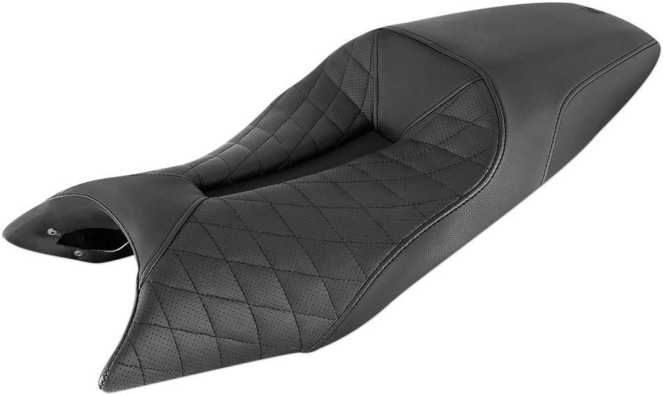 SADDLEMEN LS Track Seat - Lattice Stitched - Black - FTR1200 I19-10-0045