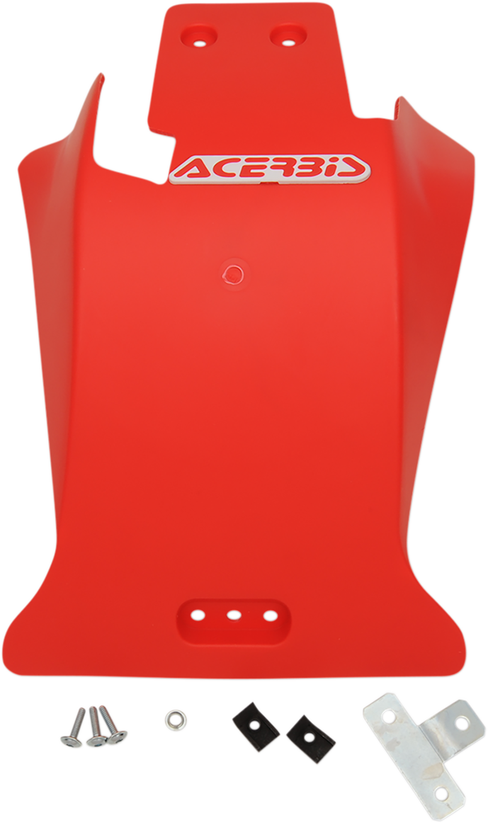 Placa protectora protectora ACERBIS - Roja - Beta - Beta - 250RR/300RR 2676190004