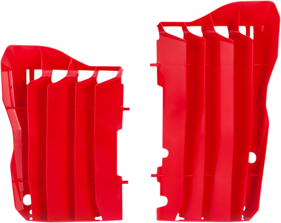 UFO Radiator Louvers - Red - CRF250 AC02452