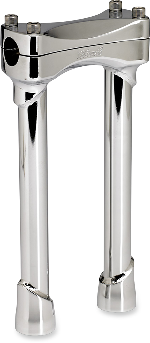 BILTWELL Risers - Murdock - 10" - Chrome 6403-105-10