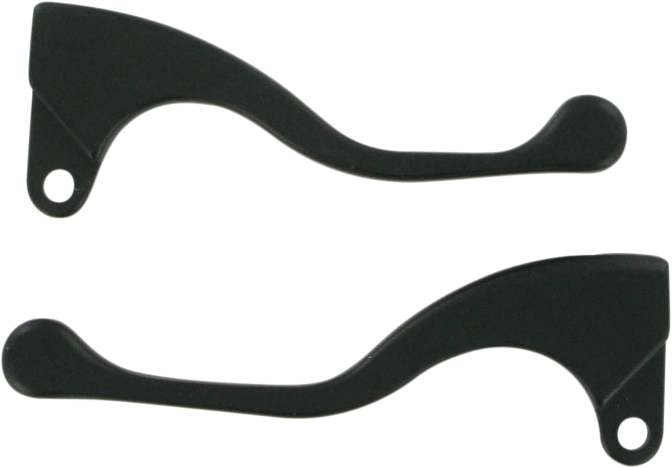 Parts Unlimited Levers - Shorty - Black 44-1116