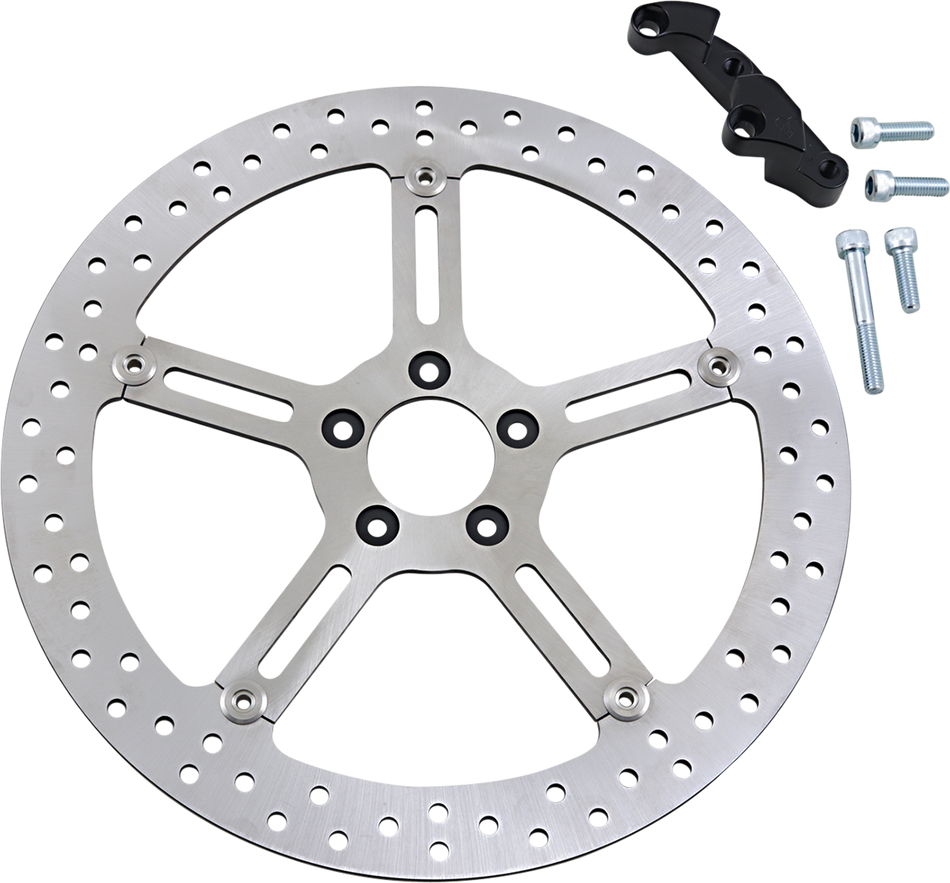 ARLEN NESS Big Brake Rotor - 15" - Front Right - Harley-Davidson 02-973