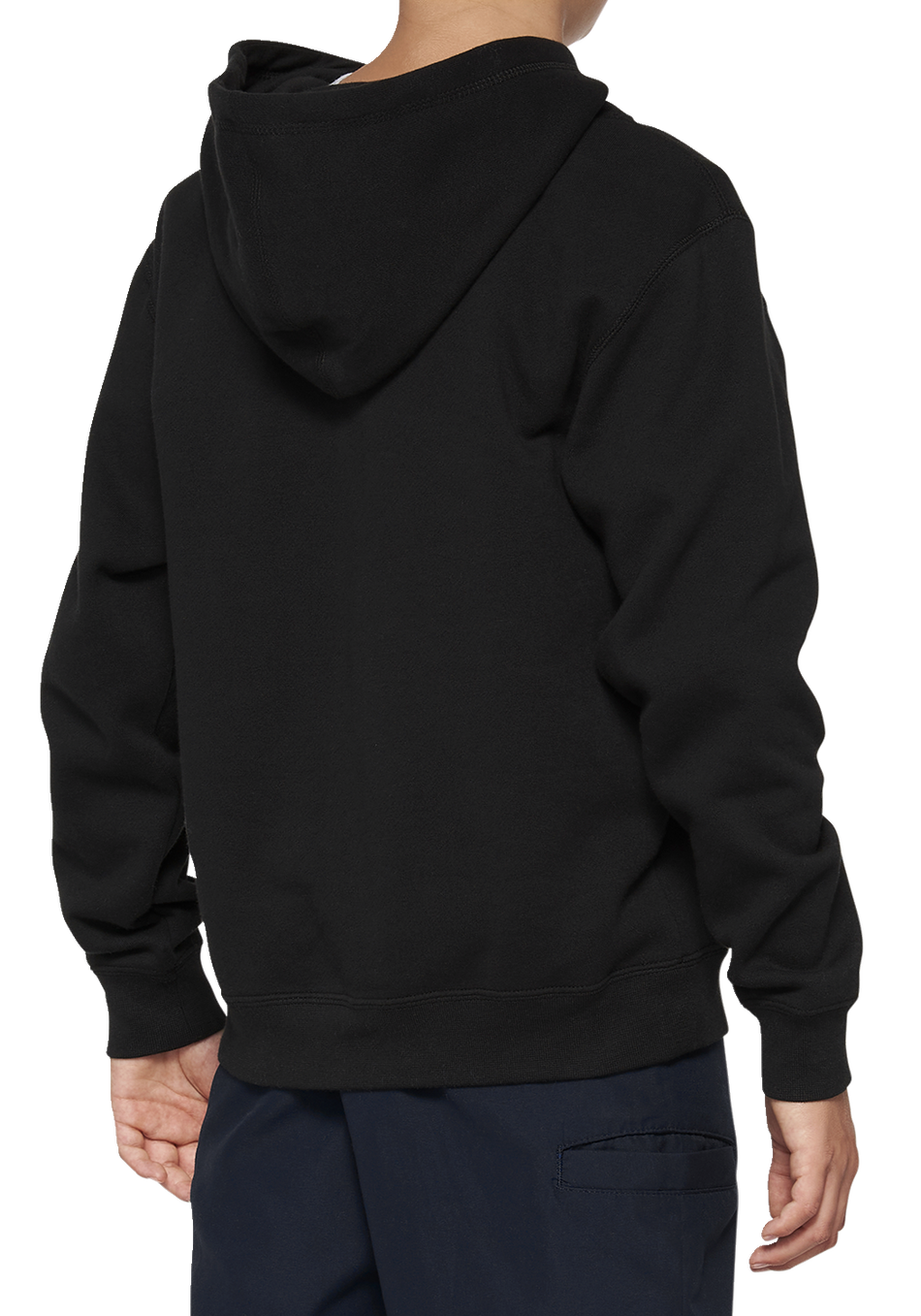 100% Youth Icon Hoodie - Black - XL 20030-00003