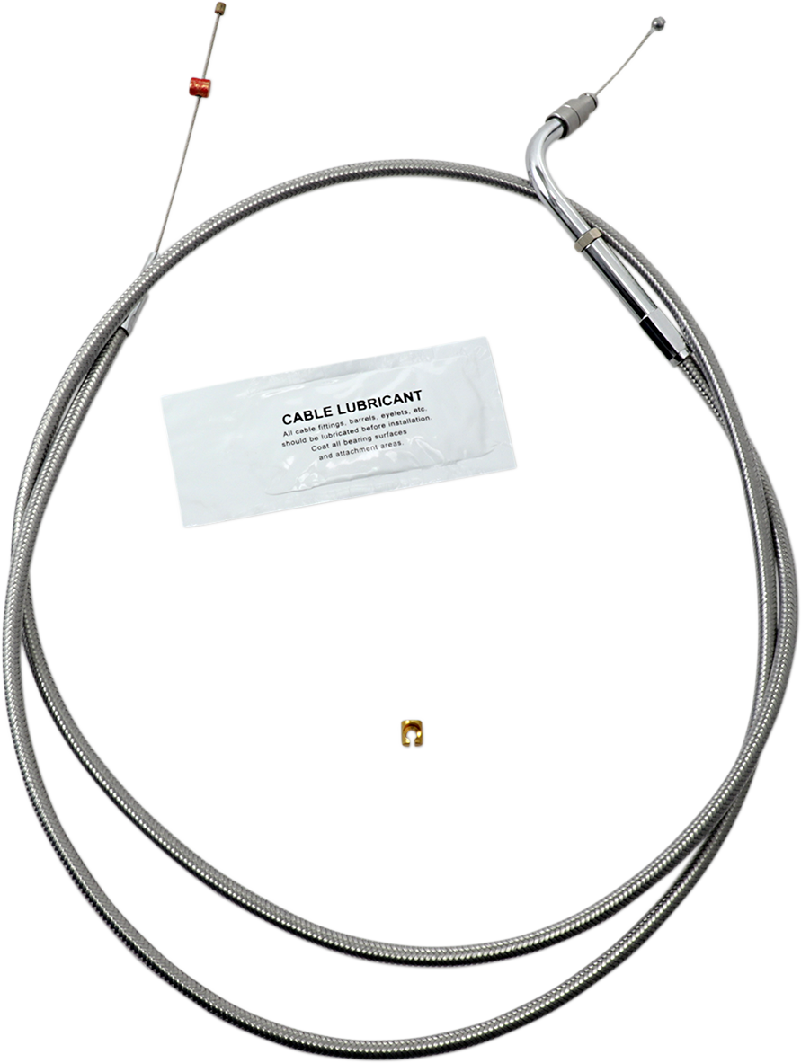 BARNETT Throttle Cable - +10" - Stainless Steel 102-30-30016-10