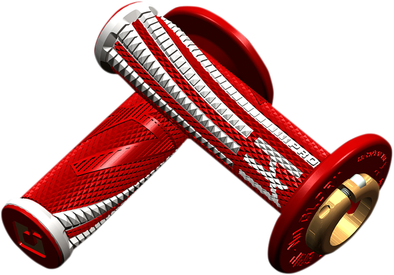 ODI Grips - Emig - Pro - V2 - Red/White H36EPRW