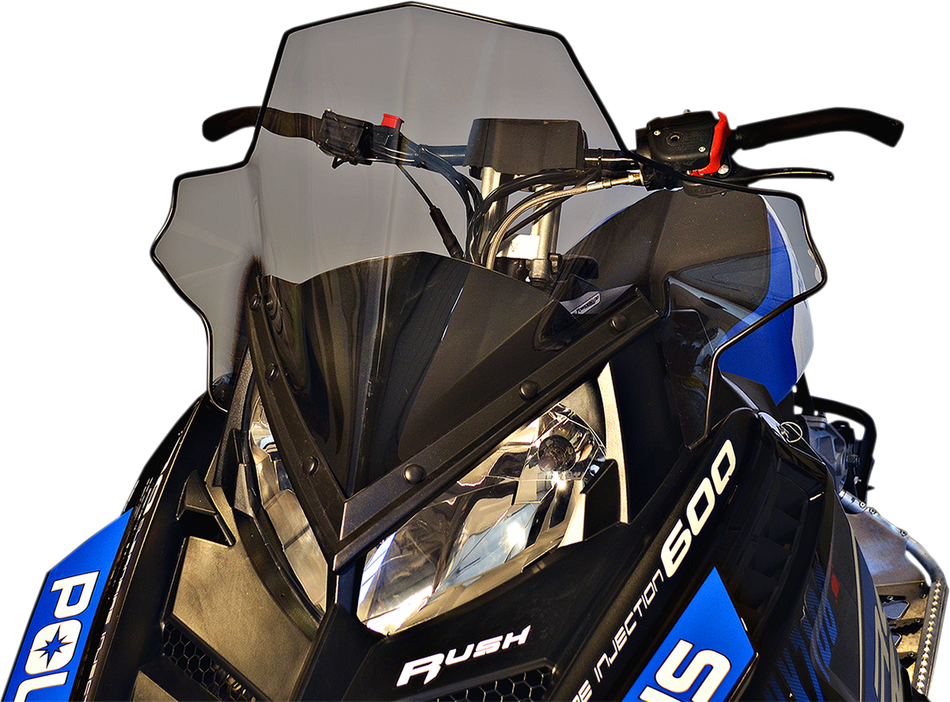 POWERMADD Windshield - 16.5" - Low - Polaris 11821