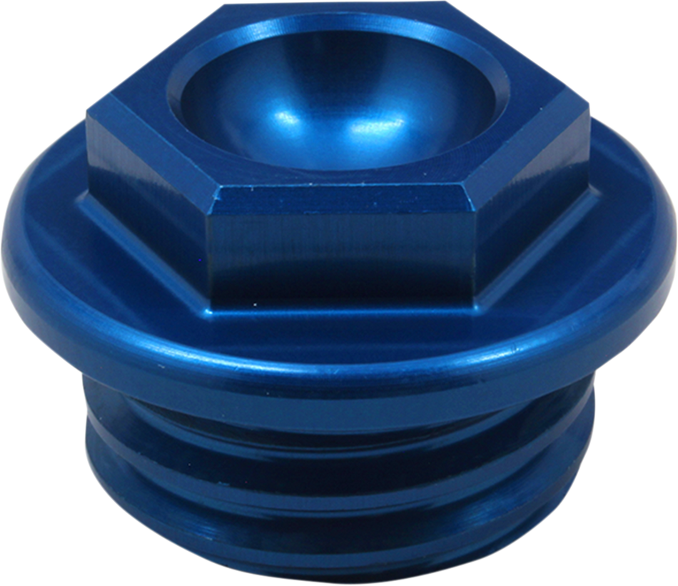 WORKS CONNECTION Oil Fill Plug - Blue 24-030