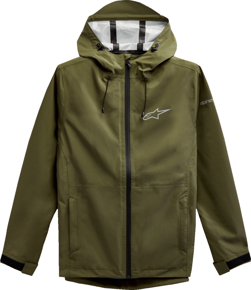 ALPINESTARS Omni Rain Jacket - Military Green - Large 123211010690L